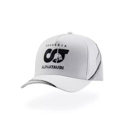 Gorra ALPHA TAURI Team Logo Blanca
