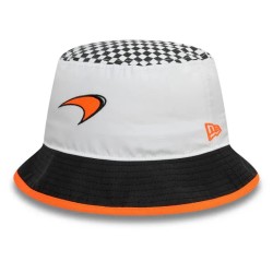 Gorra McLaren Cuadros Blanco/Negro