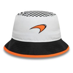 Gorra McLaren Cuadros Blanco/Negro