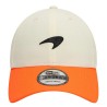 Gorra McLaren Contraste Visera 9FORTY® Blanco/Naranja