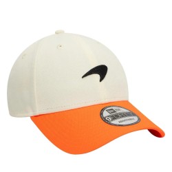 Gorra McLaren Contraste Visera 9FORTY® Blanco/Naranja