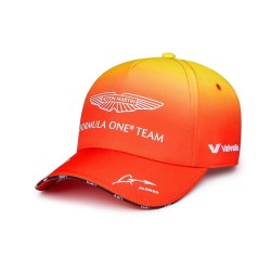 Gorra Aston Martin F1 RP SE Alonso Barcelona Cap Gradient Print