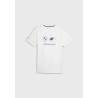 Camiseta Puma Hombre BMW MMS ESS Logo Blanca