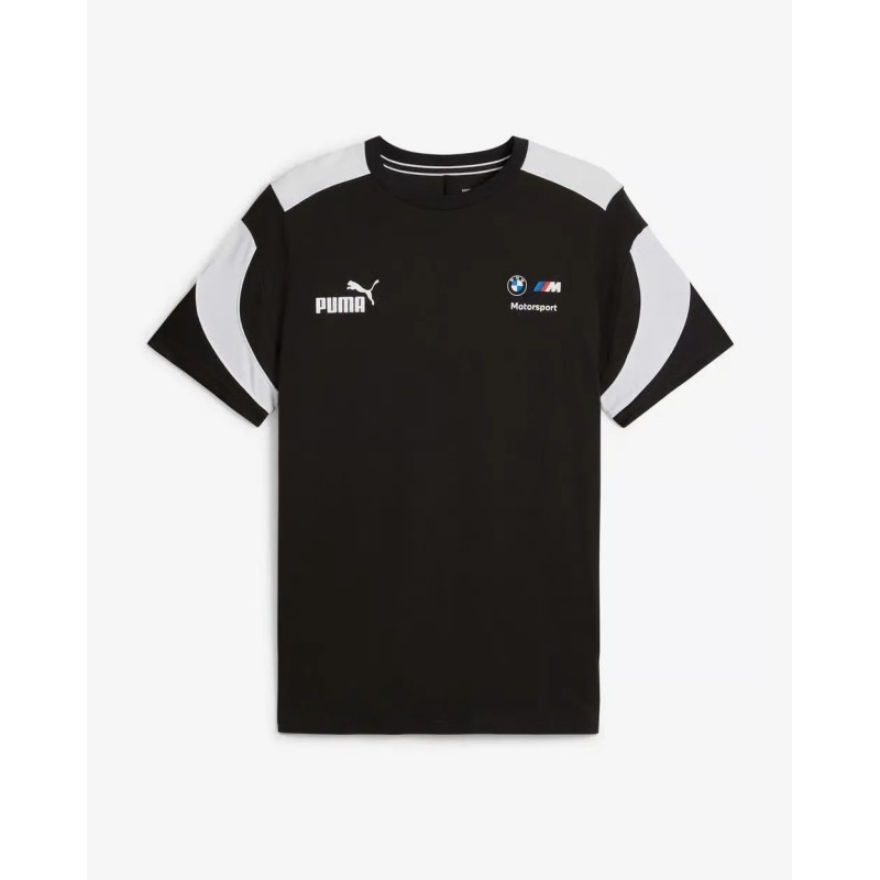 Camiseta Puma Hombre BMW Tee Negro