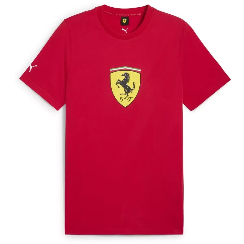 Camiseta PUMA Ferrari Race Colored Tee Rosso Corsa