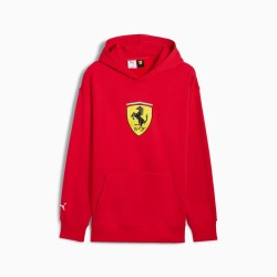Camiseta Puma Ferrari Race Big Shield Tee Rosso Corsa