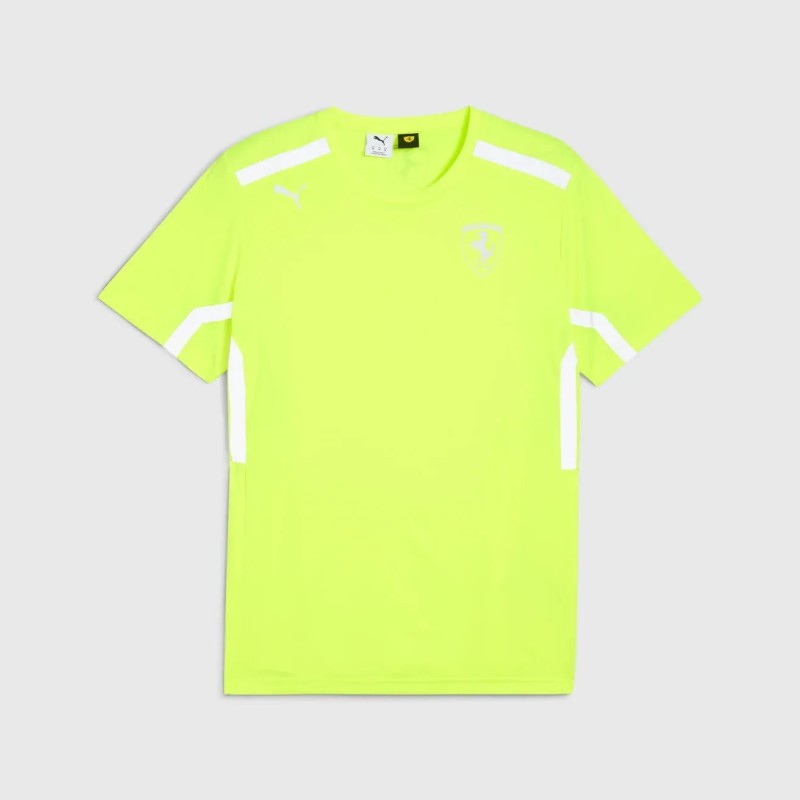 Camiseta Ferrari Team Set Up Amarilla