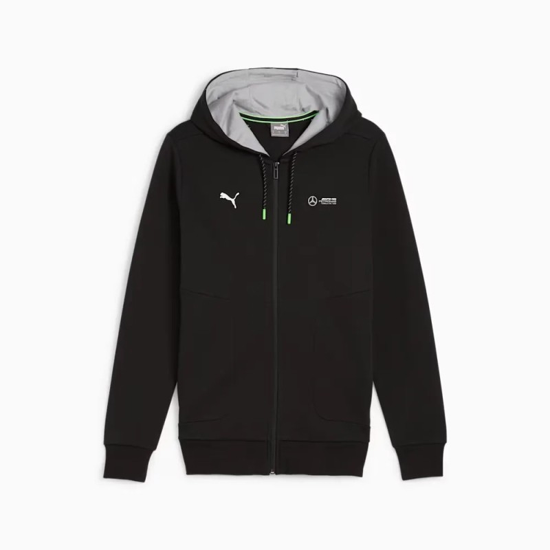 Chaqueta de Sudor PUMA para Hombre Mercedes-AMG Petronas F1 Negra