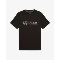 Camiseta Mercedes-AMG Petronas F1 Puma para Hombre Negra