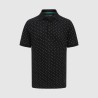 Polo de lunares Mercedes-AMG Petronas F1 para hombre en negro