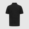 Polo de lunares Mercedes-AMG Petronas F1 para hombre en negro