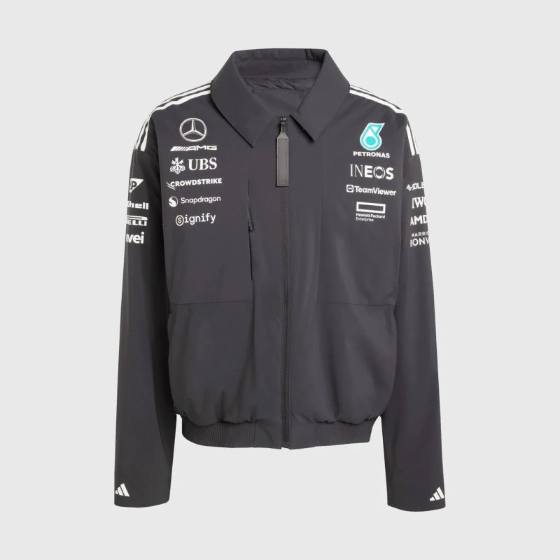 Chaqueta Mercedes-AMG Petronas F1 RP para Hombre Negra