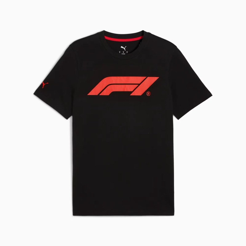 Camiseta Puma F1 ESS Logo Tee Black Camiseta Puma F1 ESS Logo Tee Black
