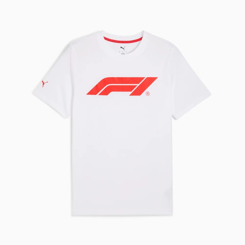Camiseta Puma F1 ESS Logo Tee Blanca