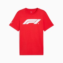 Camiseta Puma F1 ESS Logo Tee Pop Red