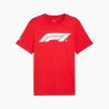 Camiseta Puma F1 ESS Logo Tee Pop Red