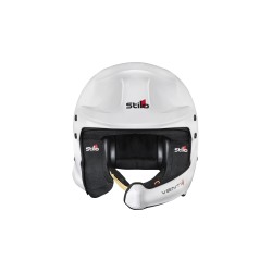 Casco STILO Venti4 WRC Composite Rally - Snell SA2020 FIA 8859-24 Hans FIA8858-24 Blanco exterior / Negro interior