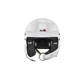 Cascos race & rally Venti4 WRC Composite Turismo - Snell SA2020 FIA 8859-24 Hans FIA8858-24 blanco exterior / negro interior