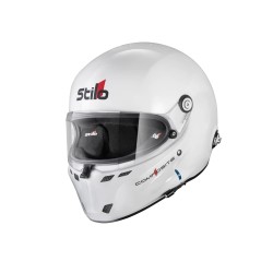 Casco STILO ST6 F Composite Turismo - Snell SA2020 FIA 8859-24 Hans FIA8858-11 - blanco exterior / negro interior