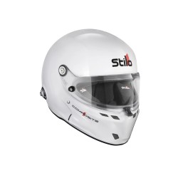 Casco STILO ST6 F Composite Turismo - Snell SA2020 FIA 8859-24 Hans FIA8858-11 - blanco exterior / negro interior