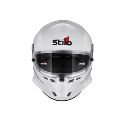 Casco STILO ST6 F Composite Turismo - Snell SA2020 FIA 8859-24 Hans FIA8858-11 - blanco exterior / negro interior