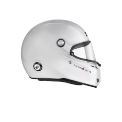 Casco STILO ST6 FN Composite - Snell SA2020 FIA 8859-24 Hans FIA8858-24 blanco exterior / negro interior