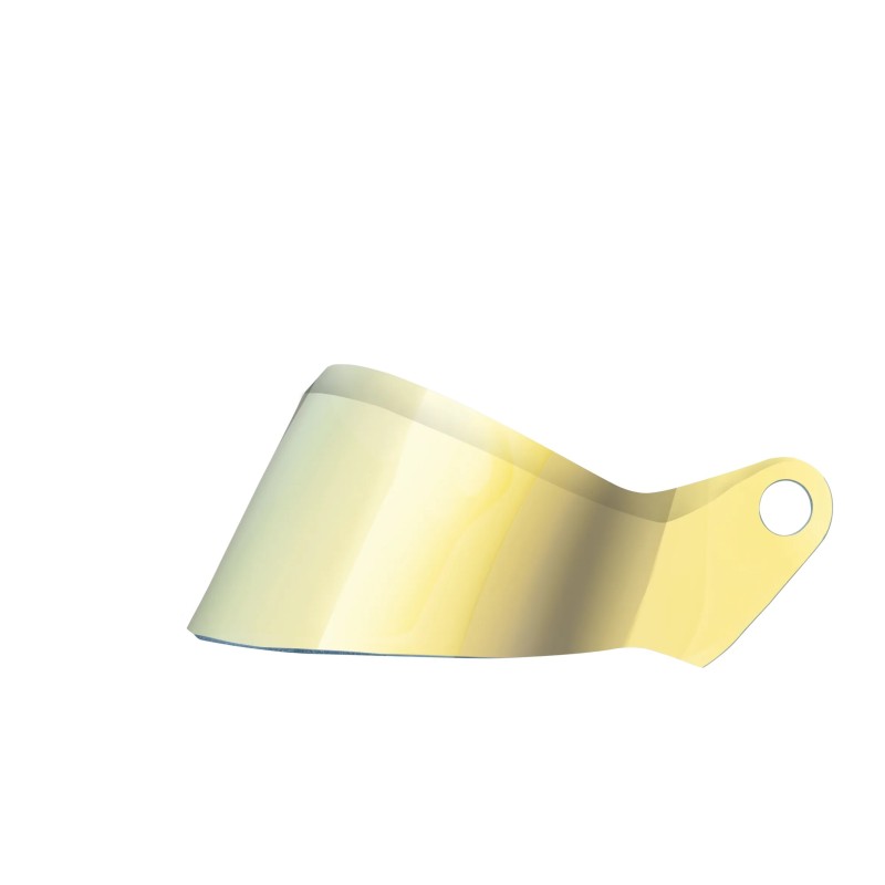 Visera Corta ST6 Espejo Amarillo Oscuro