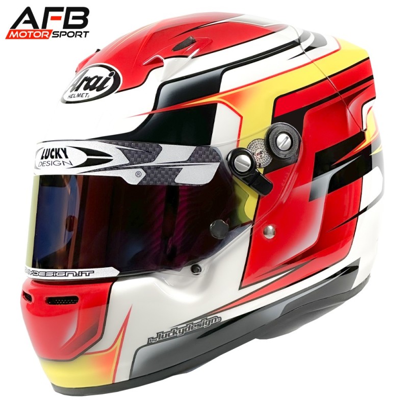 Casco Arai CK-6 CMR Talla M Red By Lucky Designs