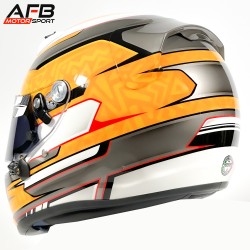 Casco Arai SK-6 Orange talla L By Lucky Designs