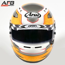 Casco Arai SK-6 Orange talla L By Lucky Designs