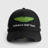 Gorra de equipo Aston Martin F1 RP Team Negra