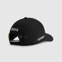 Gorra de equipo Aston Martin F1 RP Team Negra
