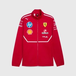 Chaqueta Softshell Equipo Ferrari Roja