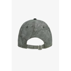 Gorra VR46 NewEra Pattern Cord 9Forty Cap Black