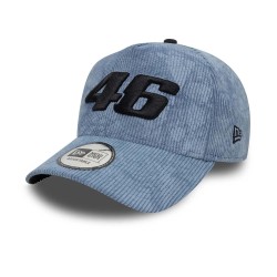 Gorra Trucker VR46 NewEra Patrón Cordón Marco Negro