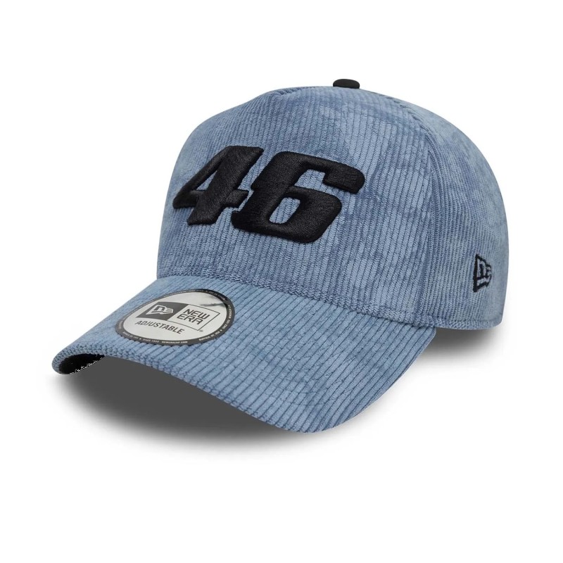 Gorra Trucker VR46 NewEra Patrón Cordón Marco Negro