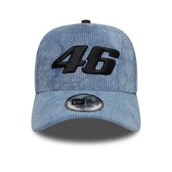 Gorra Trucker VR46 NewEra Patrón Cordón Marco Negro