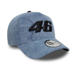 Gorra Trucker VR46 NewEra Patrón Cordón Marco Negro