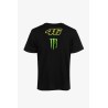 Camiseta VR46 para hombre Monster Dual Negra