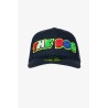 Gorra Visera Media VR46 The Doc Azul
