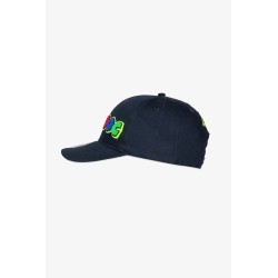 Gorra Visera Media VR46 The Doc Azul