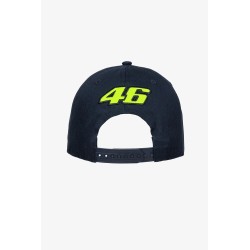 Gorra Visera Media VR46 The Doc Azul