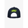 Gorra Visera Media VR46 The Doc Azul