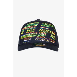 Gorra VR46 Heritage Mid Visor Azul