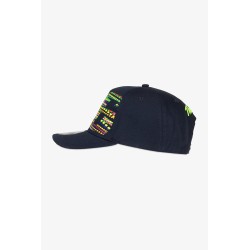 Gorra VR46 Heritage Mid Visor Azul