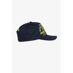 Gorra VR46 Heritage Mid Visor Azul