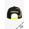 Gorra VR46 Heritage Mid Visor Negra