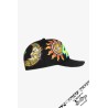 Gorra VR46 Heritage Mid Visor Negra