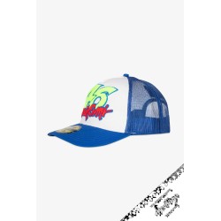 Gorra trucker VR46 Heritage azul