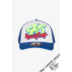 Gorra trucker VR46 Heritage azul